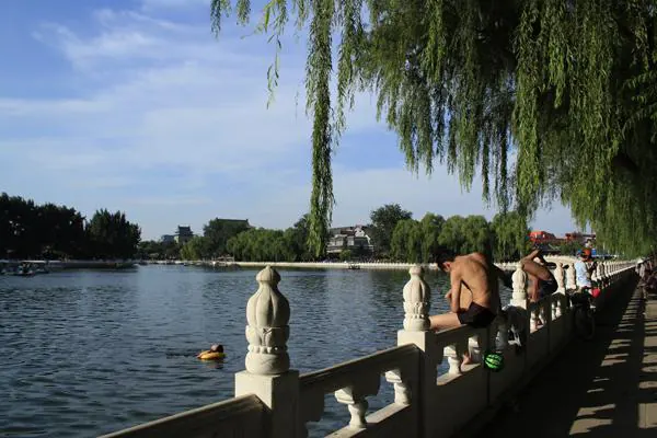 Evening water at Shichahai