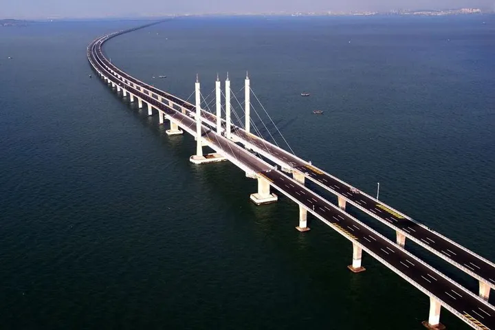 跨一次胶州湾