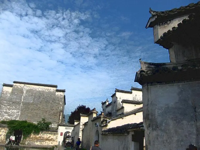 A Huizhou village in southern Anhui