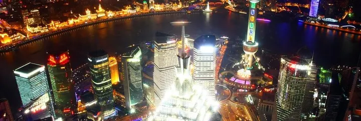 Huangpu River by night