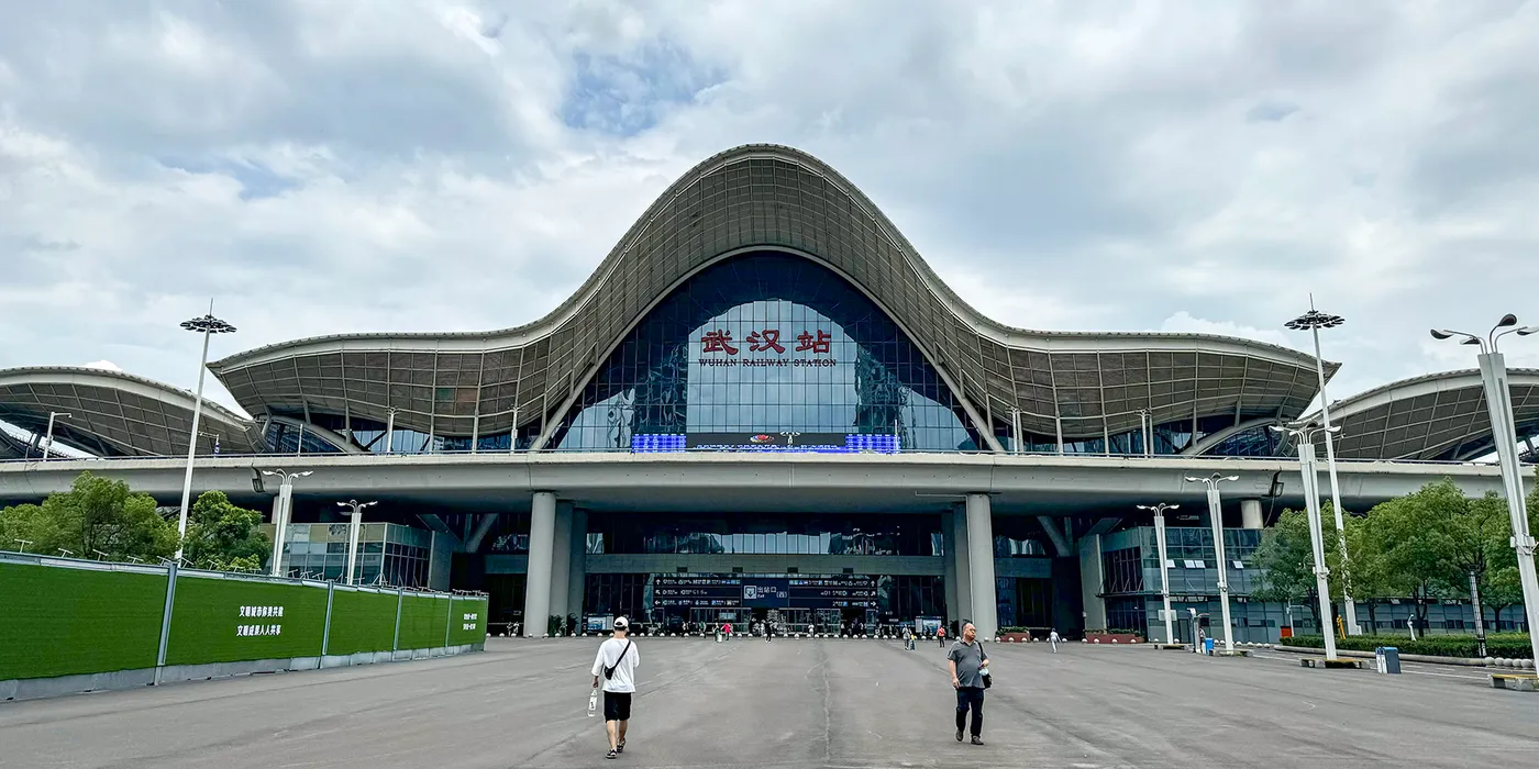 Wuhan railway station