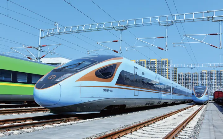 CR300BF (复兴号) trainset