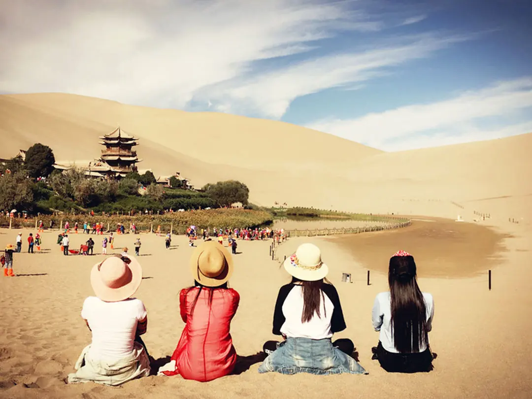 Dunhuang · as grutas de Mogao e as dunas cantantes
