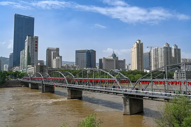 Lanzhou yellow river city