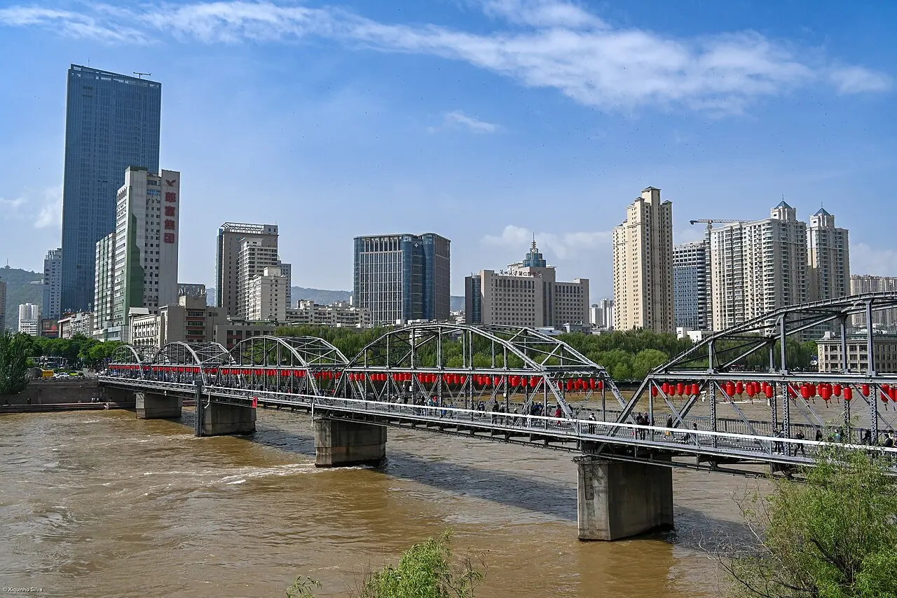 Lanzhou yellow river city