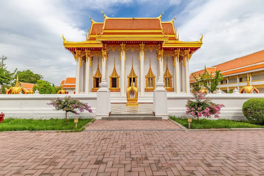 The Thai hall in the international garden