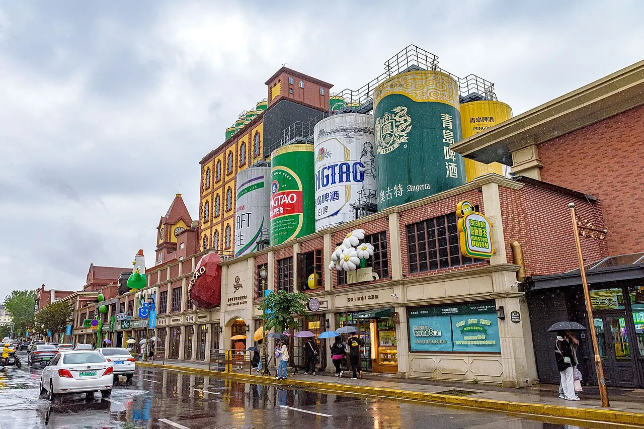 The old brewery block on Dengzhou Road