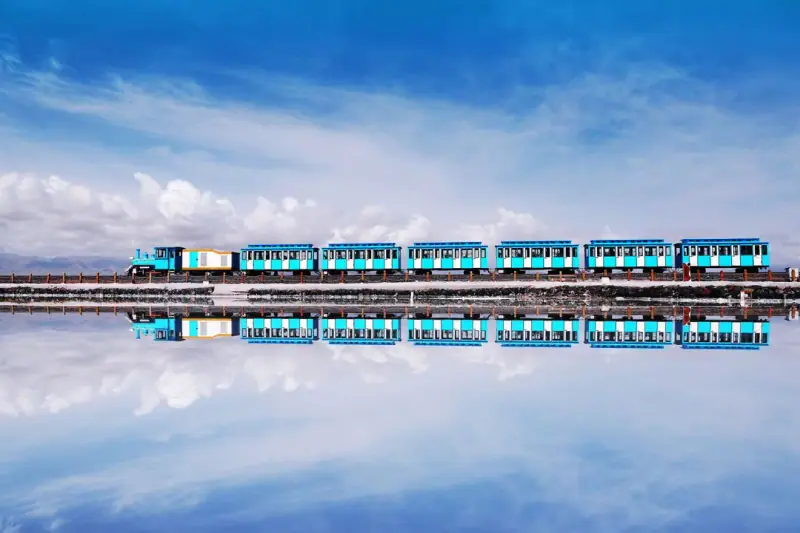 Lago Qinghai e lago salgado de Chaka: grupo pequeno