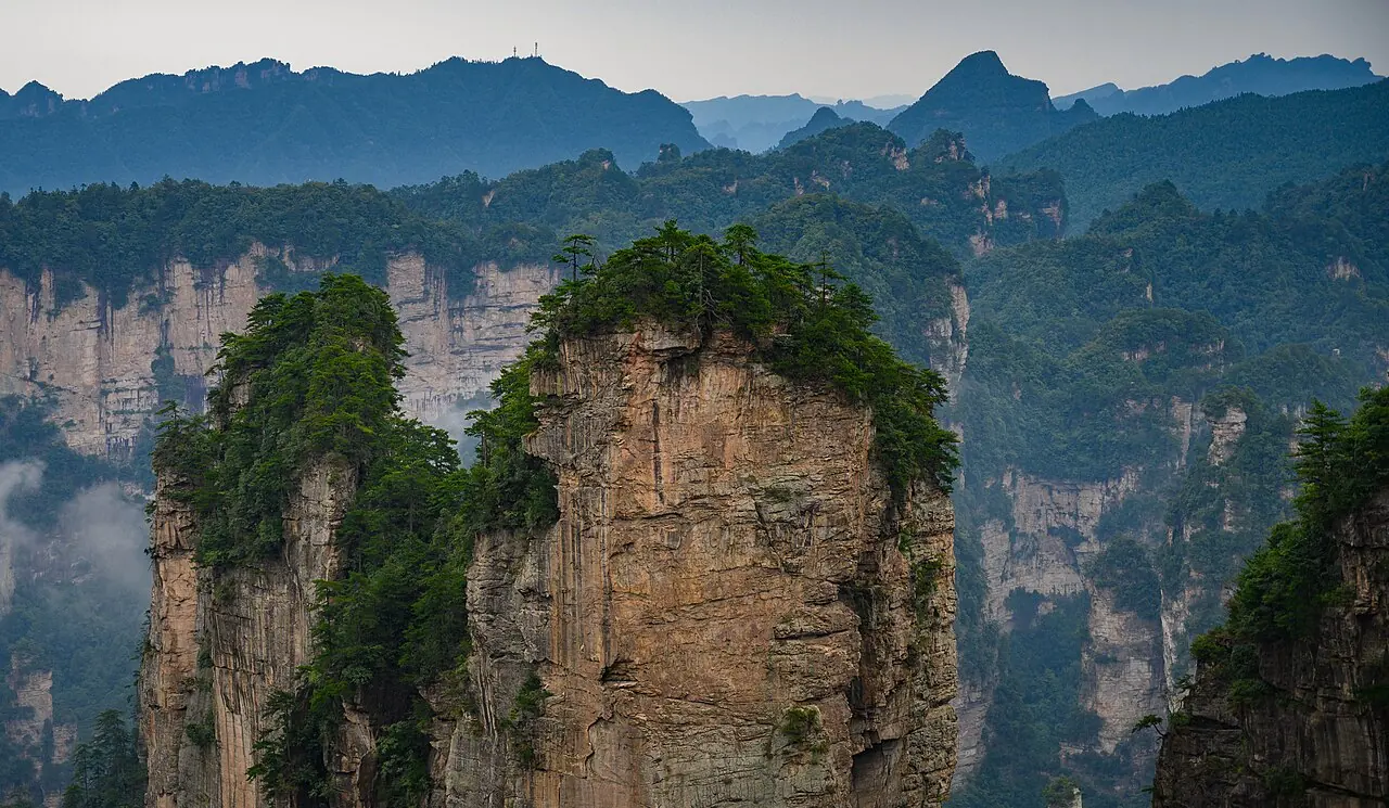 Zhangjiajie wulingyuan